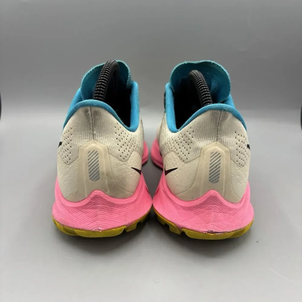Nike Air Zoom Pegasus 36 Womens Gray Pink Athletic Running Shoes Sneakers Size 9